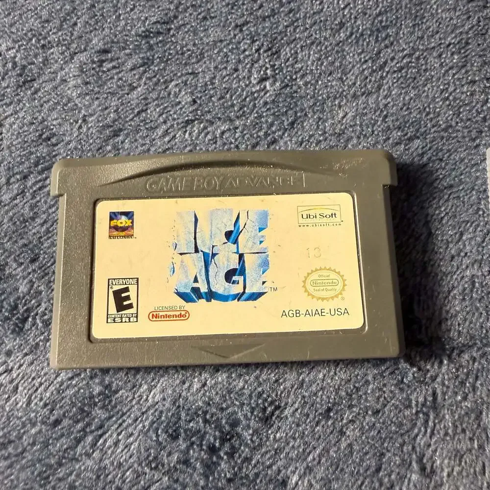Ice Age Game Boy Advance GBA Video Game Cartridge with Nyko Case